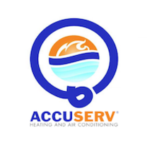 AccuServ Heating and Air Conditioning logo 