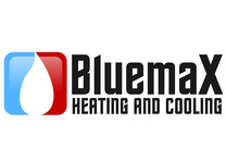 Bluemax Heating and Cooling logo 