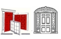 Door and Window Man logo 