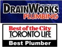 DrainWorks Plumbing logo 