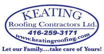 Keating Roofing logo 