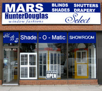 Mars Blinds & Shutters logo 