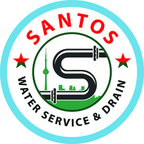 SANTOS WATER SERVICE &DRAIN logo 