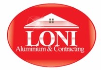 Loni Aluminum and Contracting Logo 